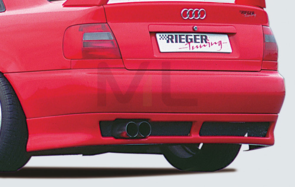 Rieger 00055030 Audi B5 A4 Rear Diffuser 1 | ML Performance UK Car Parts