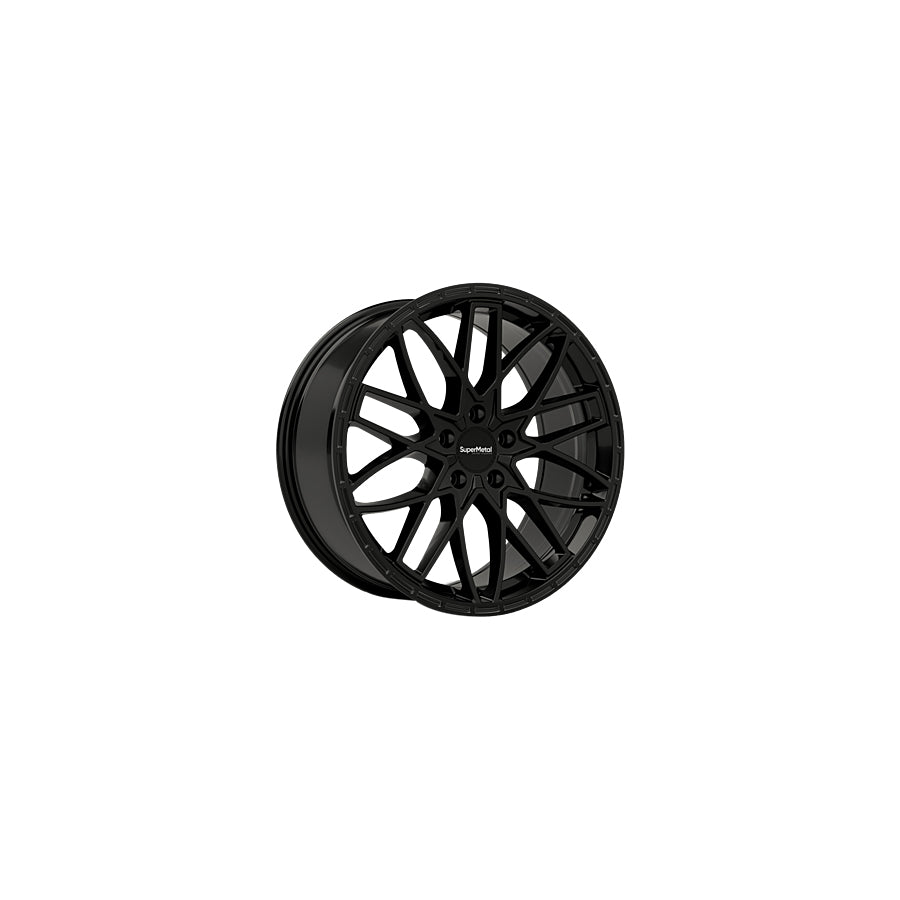 SuperMetal Vane 8x20 ET50 57116 Gloss Black Wheel | ML Performance UK Car Parts