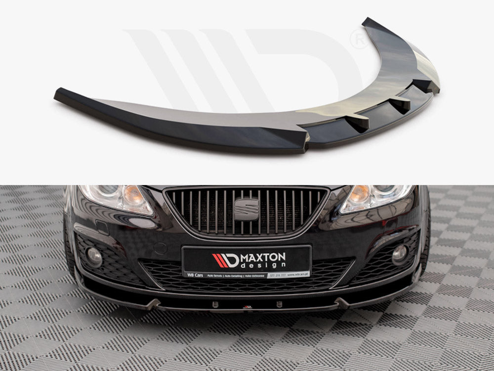 Maxton Design SE-EX-1-K-FD1T Front Splitter V.1 Seat Exeo (2008-2013) | ML Performance UK Car Parts