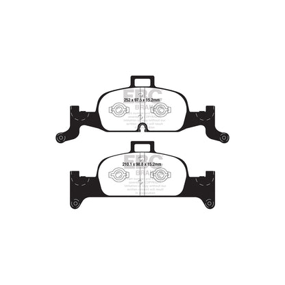 EBC PD40K2450 Audi B9 C8 Ultimax Pad & Plain Disc Kit - TRW Caliper (Inc. A4, A5, A6, A7, Q5) 2 | ML Performance UK Car Parts