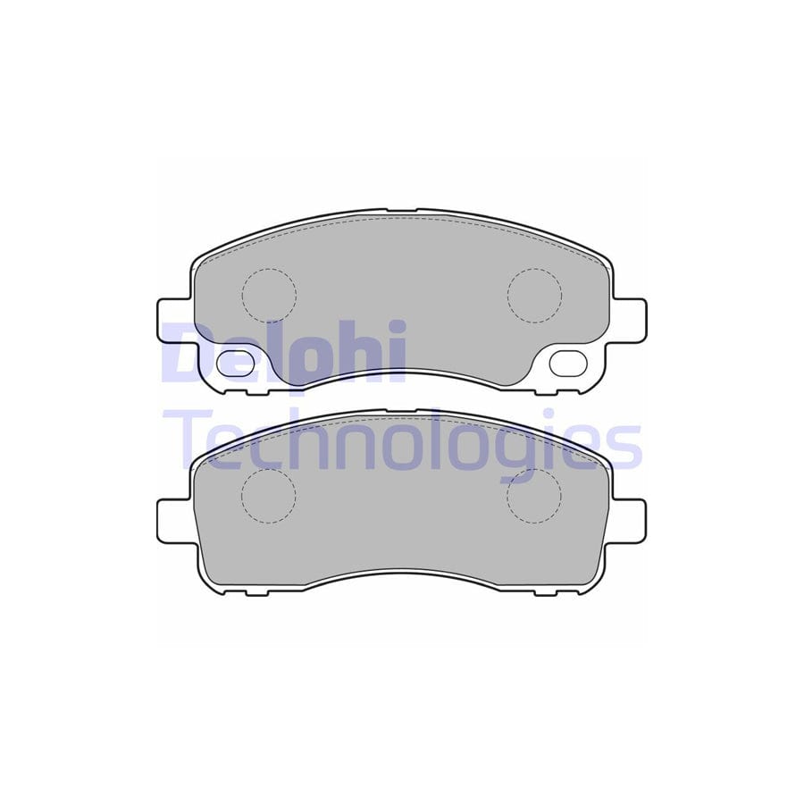 Delphi Lp2204 Brake Pad Set