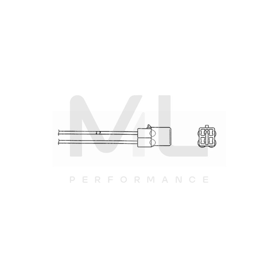 NTK Lambda Sensor / O2 Sensor (NGK 0007) - OZA577-H17 | ML Car Parts UK | ML Performance