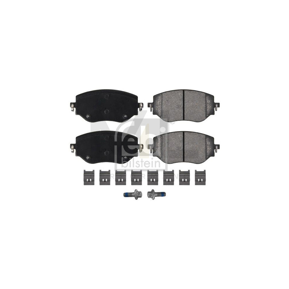 Febi Bilstein 177333 Brake Pad Set Front Axle, With Attachment Material | ML Performance Car Parts