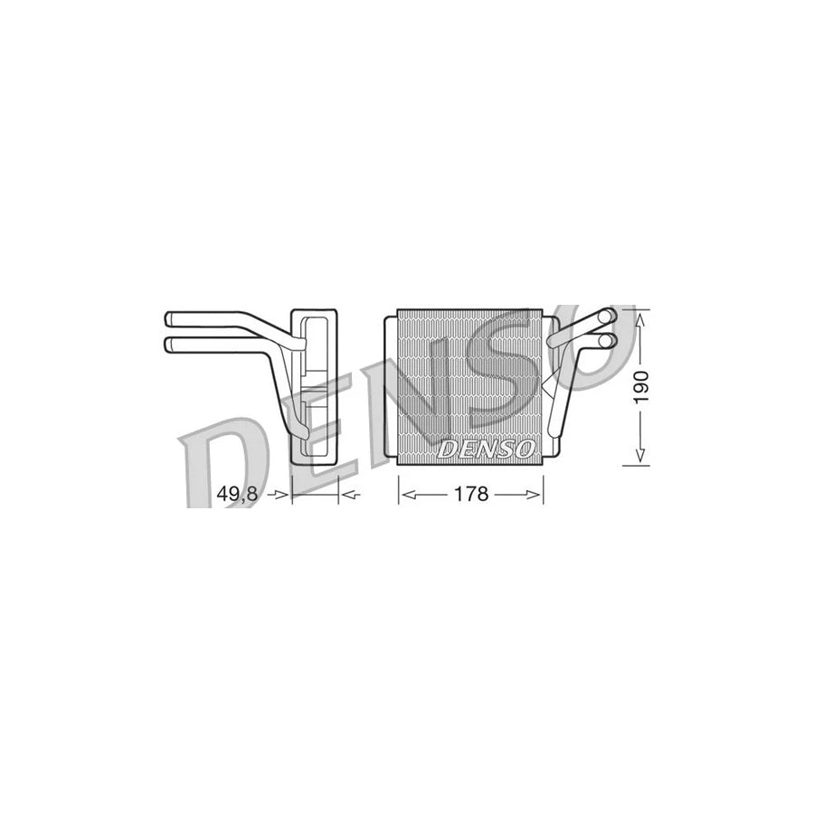 Denso DRR33001 Drr33001 Heater Matrix | ML Performance UK