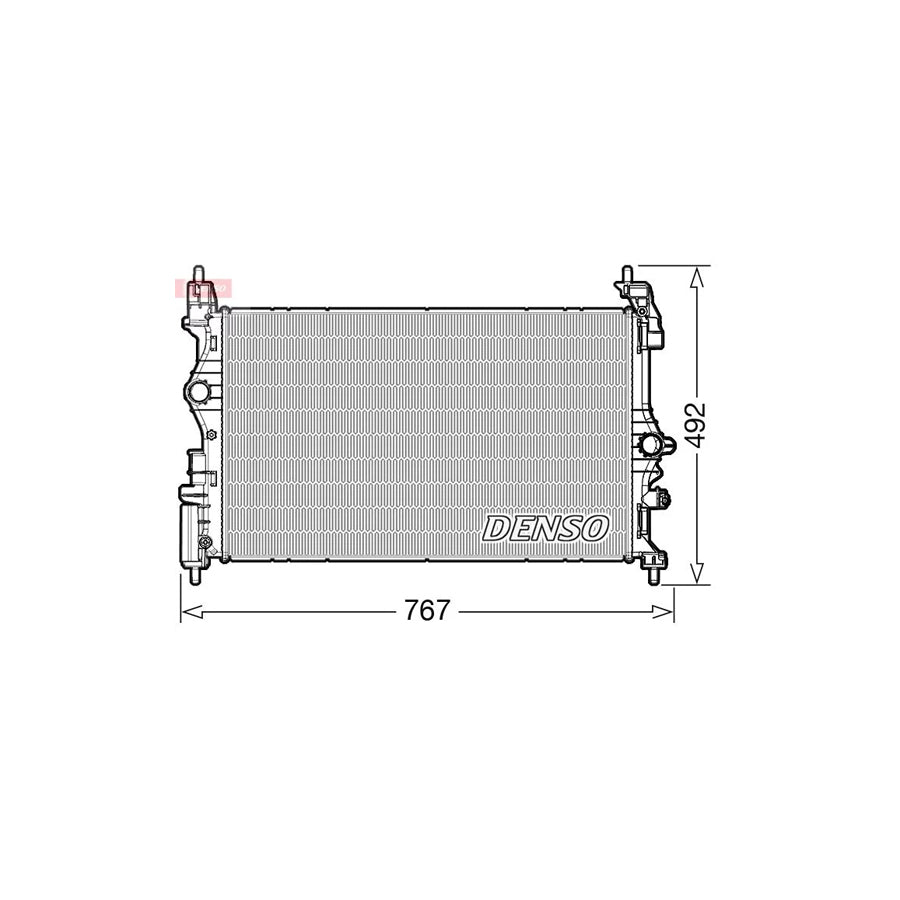 Denso DRM20051 Drm20051 Engine Radiator | ML Performance UK