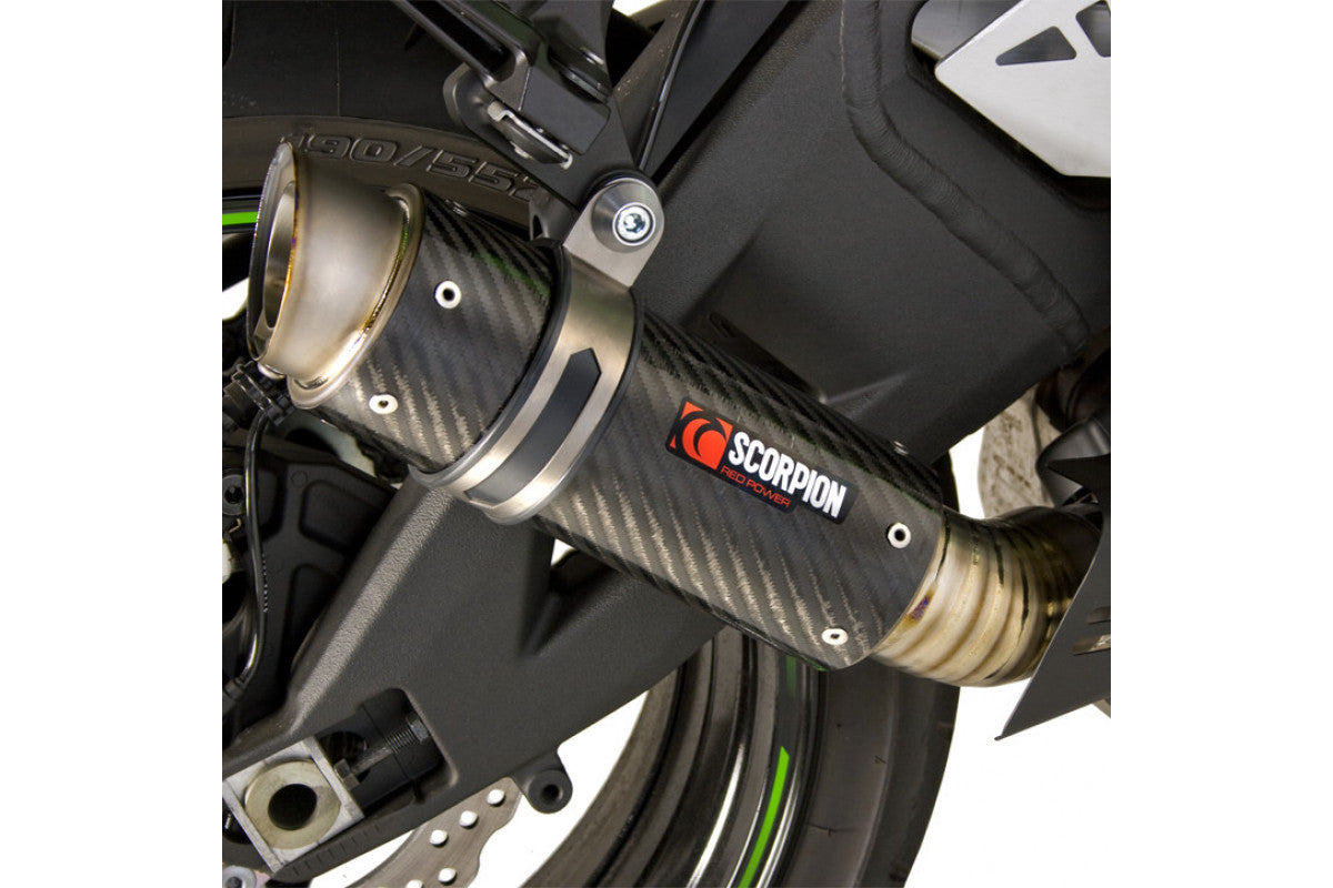 Scorpion KA1002CEM Kawasaki Ninja ZX-10R Rp1-Gp Slip-On - Carbon Fibre Sleeve | ML Performance UK UK