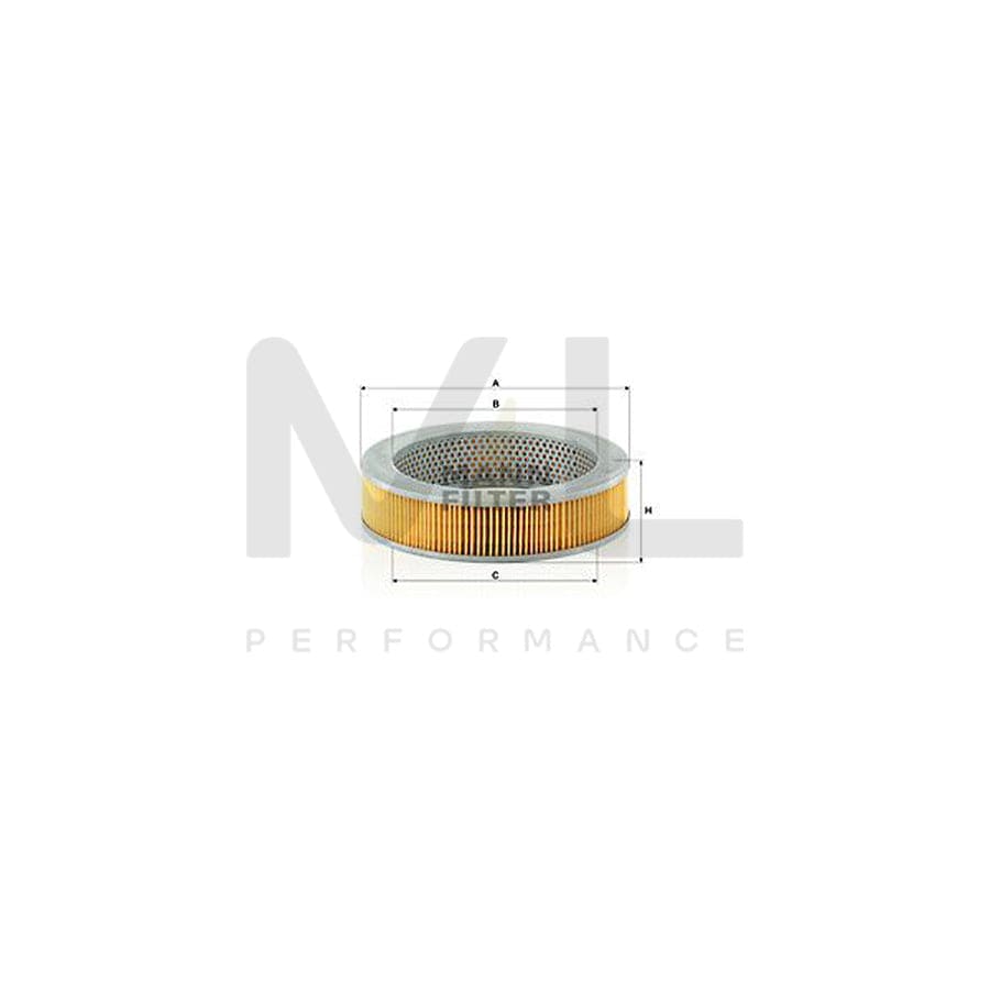 MANN-FILTER C 2339 Air Filter Filter Insert | ML Performance Car Parts