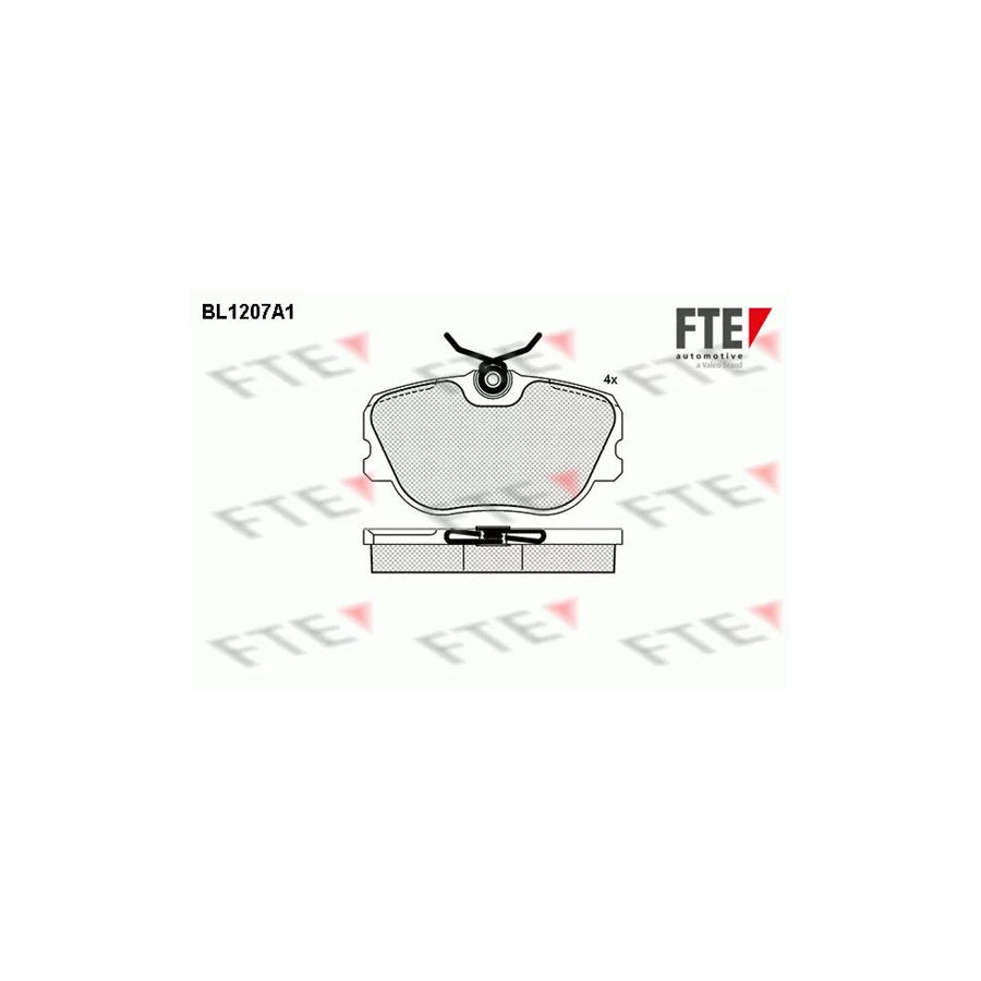 Fte BL1207A1 Brake Pad Set | ML Performance UK Car Parts