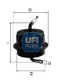 UFI 31.565.00 Fuel Filter