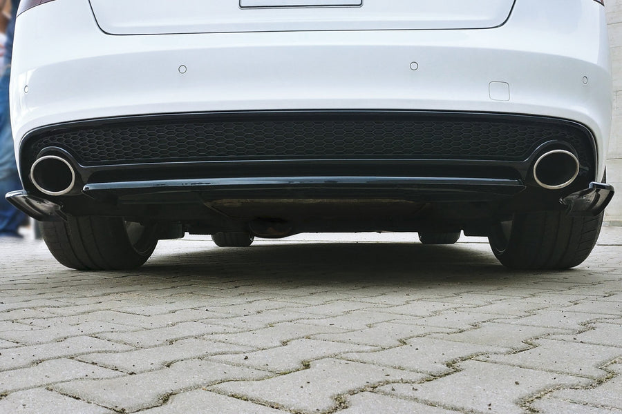 Maxton Design Audi A5 S-Line 8T FL Coupe / Sportback Central Rear Splitter (without vertical bars)