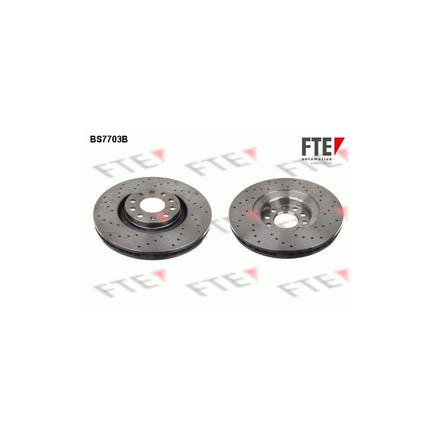 Fte BS7703B Brake Disc For Audi A4 | ML Performance UK Car Parts