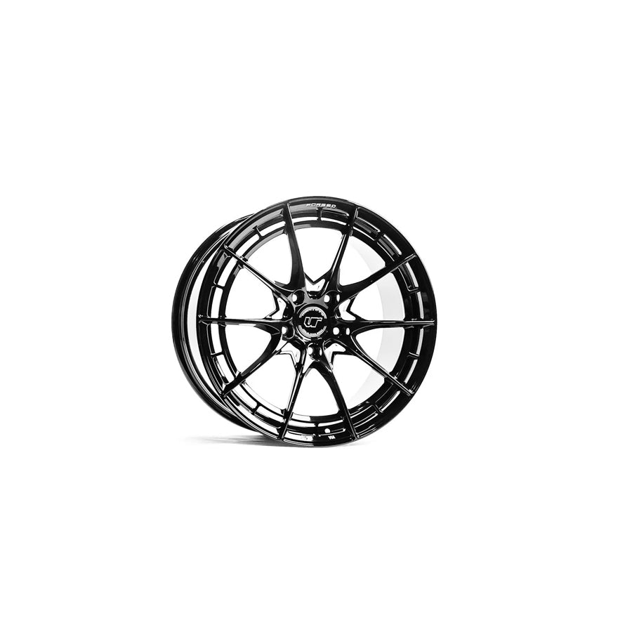 VR Forged D03-R Wheel Package Porsche 991 Turbo 20x9.0 20x12.0 Gloss Black