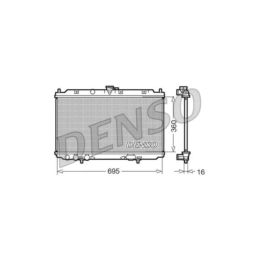 Denso DRM46012 Drm46012 Engine Radiator | ML Performance UK