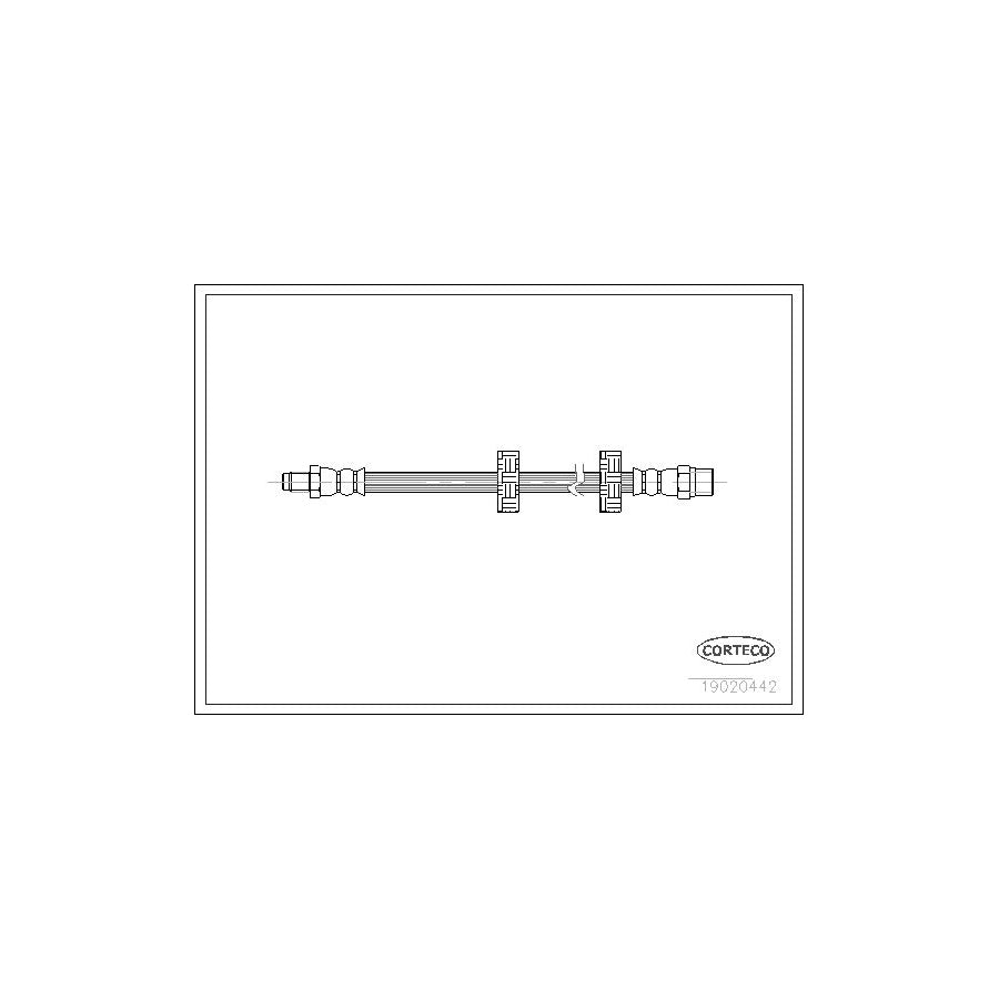 Corteco 19020442 Brake Hose | ML Performance UK