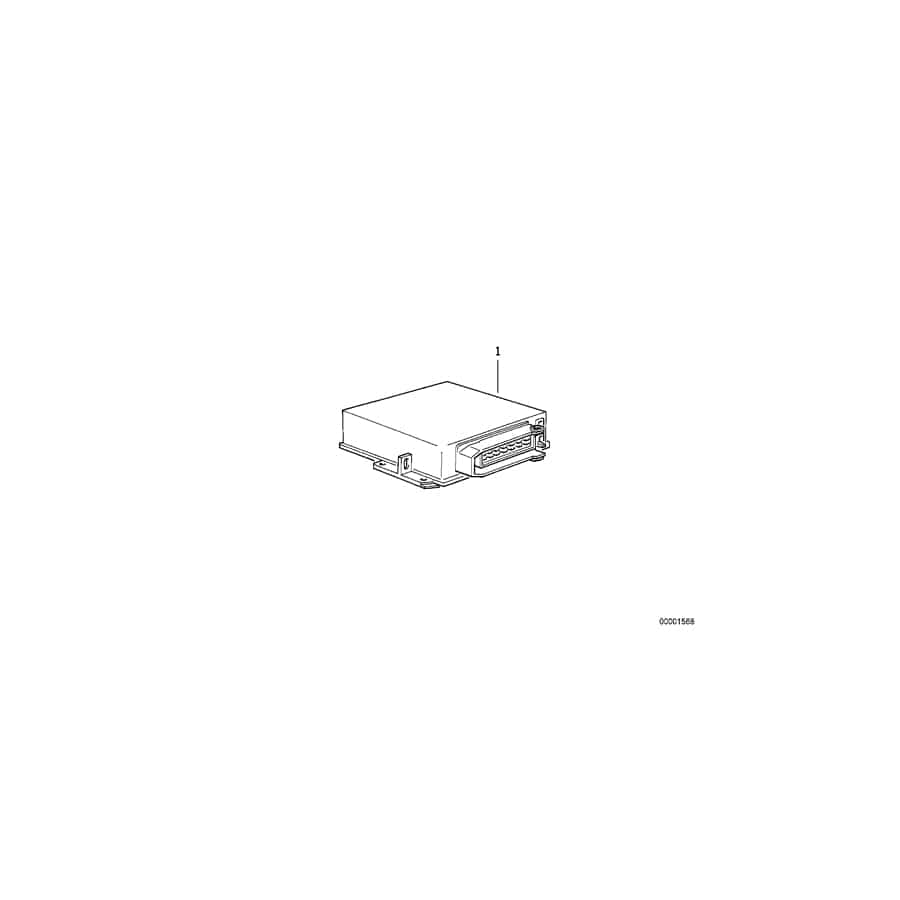 Genuine BMW 13611286728 E30 E28 At-Control Unit L-Jetronic (Inc. 318i & 518i) | ML Performance UK Car Parts