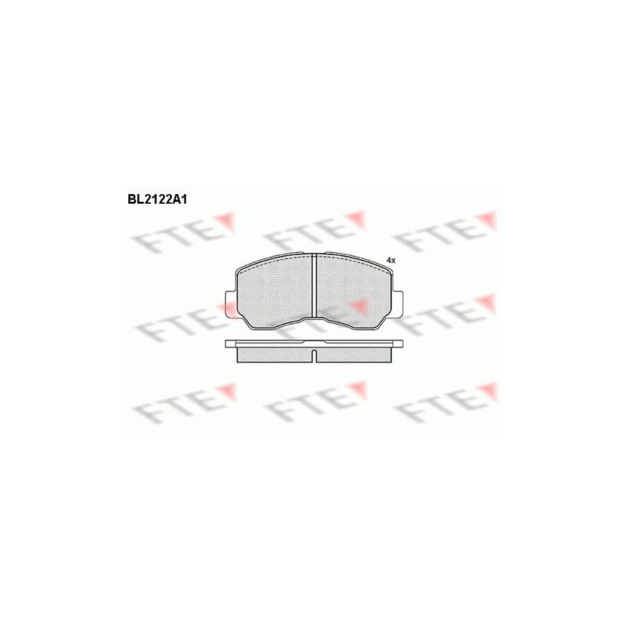 Fte BL2122A1 Brake Pad Set | ML Performance UK Car Parts