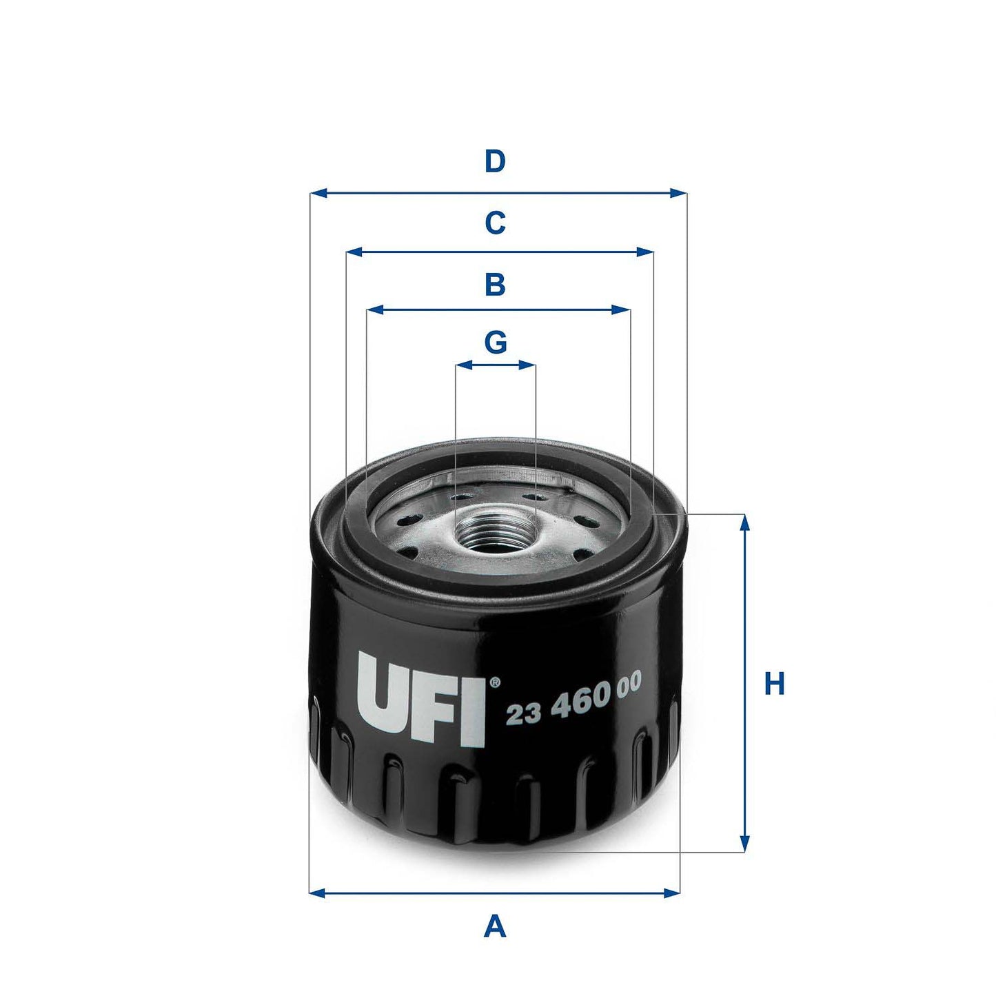 UFI 23.460.00 Oil Filter