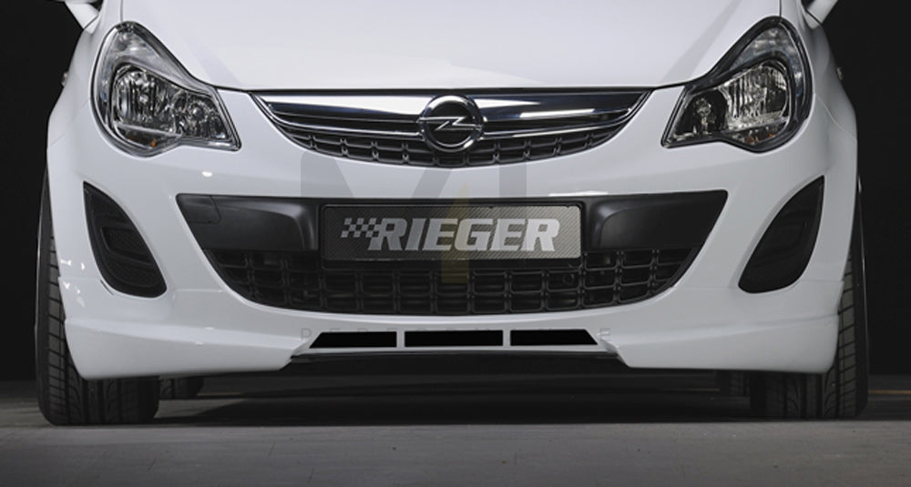 Rieger 00058950 Opel Corsa D Front Splitter 2 | ML Performance UK Car Parts