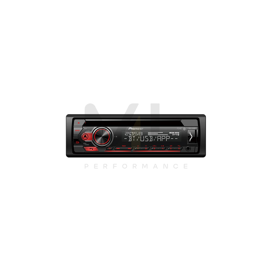 PIONEER DEH-S310BT DEH-S310BT Car stereo Bluetooth, CD Tuner, Spotify, USB, 1 DIN, Android, AOA 2.0, 12V, FLAC, MP3, WAV, WMA | ML Performance Car Parts