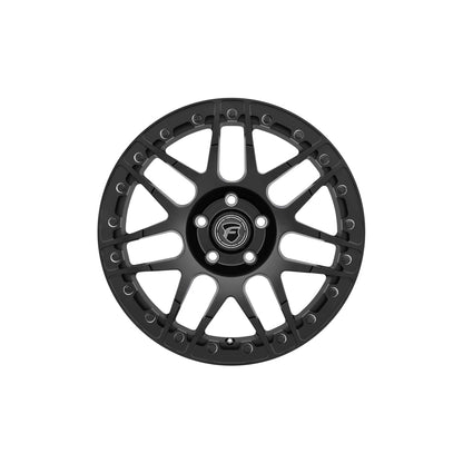 Forgestar F282B0067750 15x10 F14 Beadlock Standard 5x114.3 ET50 BS7.5 Satin Black Drag Racing Wheel