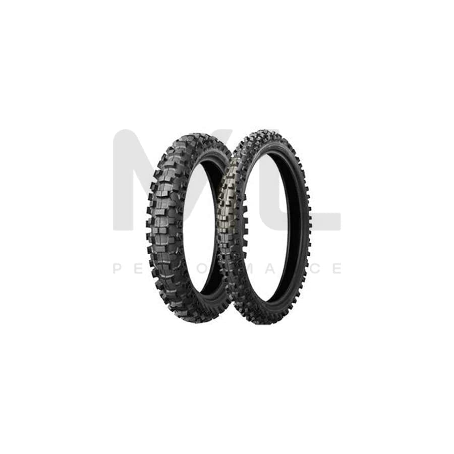 Bridgestone Motocross M204 90/100 14 49M Motorcycle Summer Tyre | ML Performance UK Car Parts