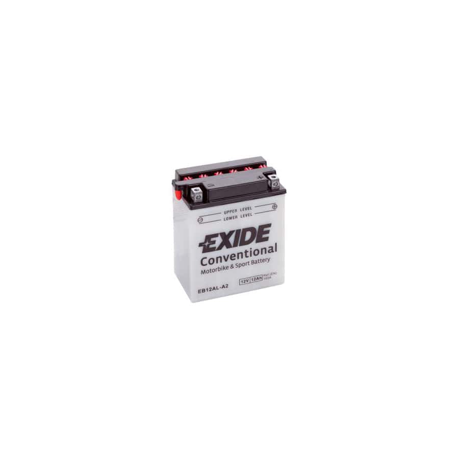 Exide EB12AL-A2 12V Conventional Motorcycle Battery | ML Performance UK Car Parts