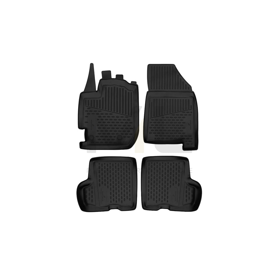 WALSER XTR 75087 Floor mat set Front and Rear | ML Performance Car Parts