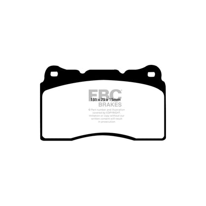 EBC PD11KF245 Subaru Toyota Greenstuff Front Brake Pad & GD Disc Kit - Brembo Caliper (Inc. BRZ & GT86) 2 | ML Performance UK Car Parts