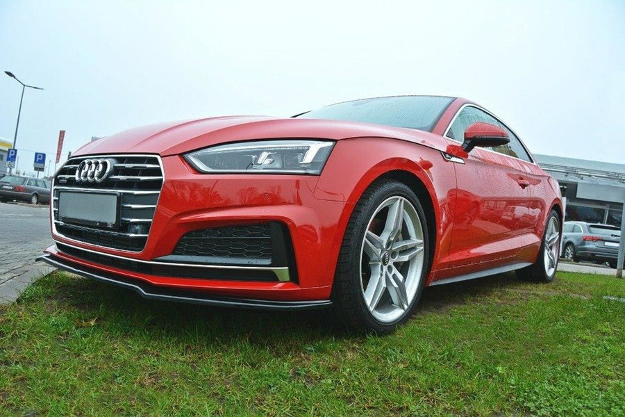 Maxton Design Audi S5 / A5 S-Line F5 Coupe / Sportback Front Splitter V.1