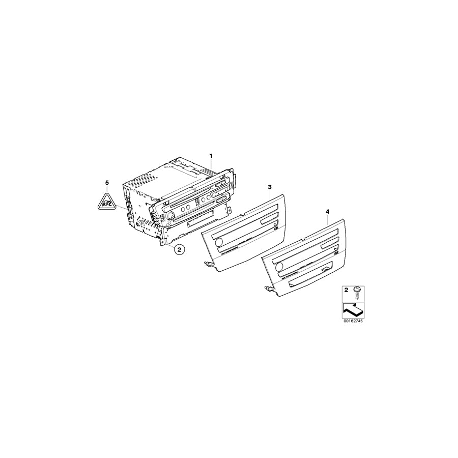 Genuine BMW 65839150962 E90 E91 E92 At-Ccc Cd (Inc. 335i, 335xi & 325xi) | ML Performance UK Car Parts