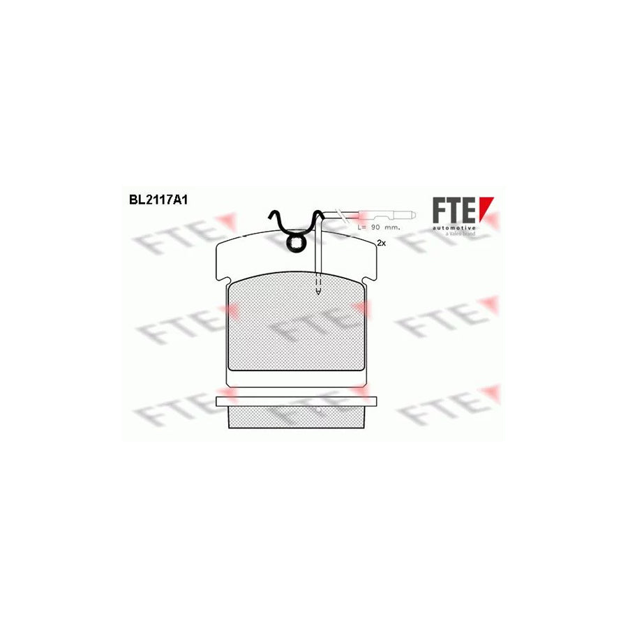 Fte BL2117A1 Brake Pad Set | ML Performance UK Car Parts