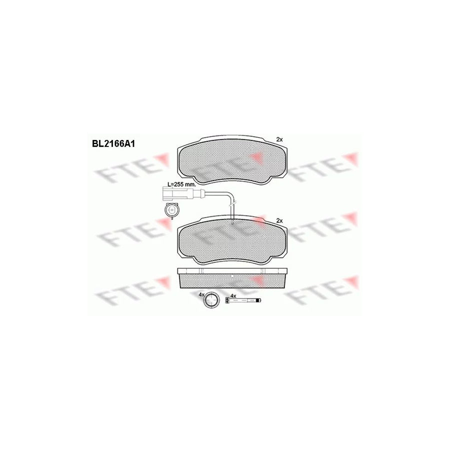 Fte 9010688 Brake Pad Set | ML Performance UK Car Parts