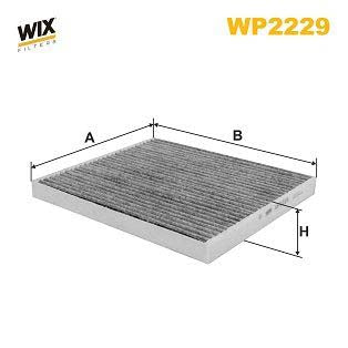 WIX Filters WP2229 Pollen Filter For Jeep Cherokee V (Kl)