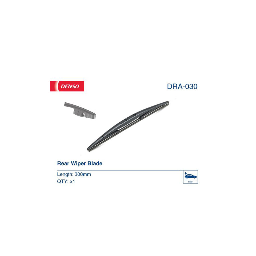 Denso Rear Dra-030 Wiper Blade | ML Performance UK Car Parts