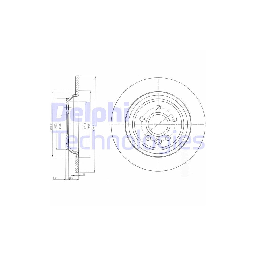 Delphi Bg4239C Brake Disc