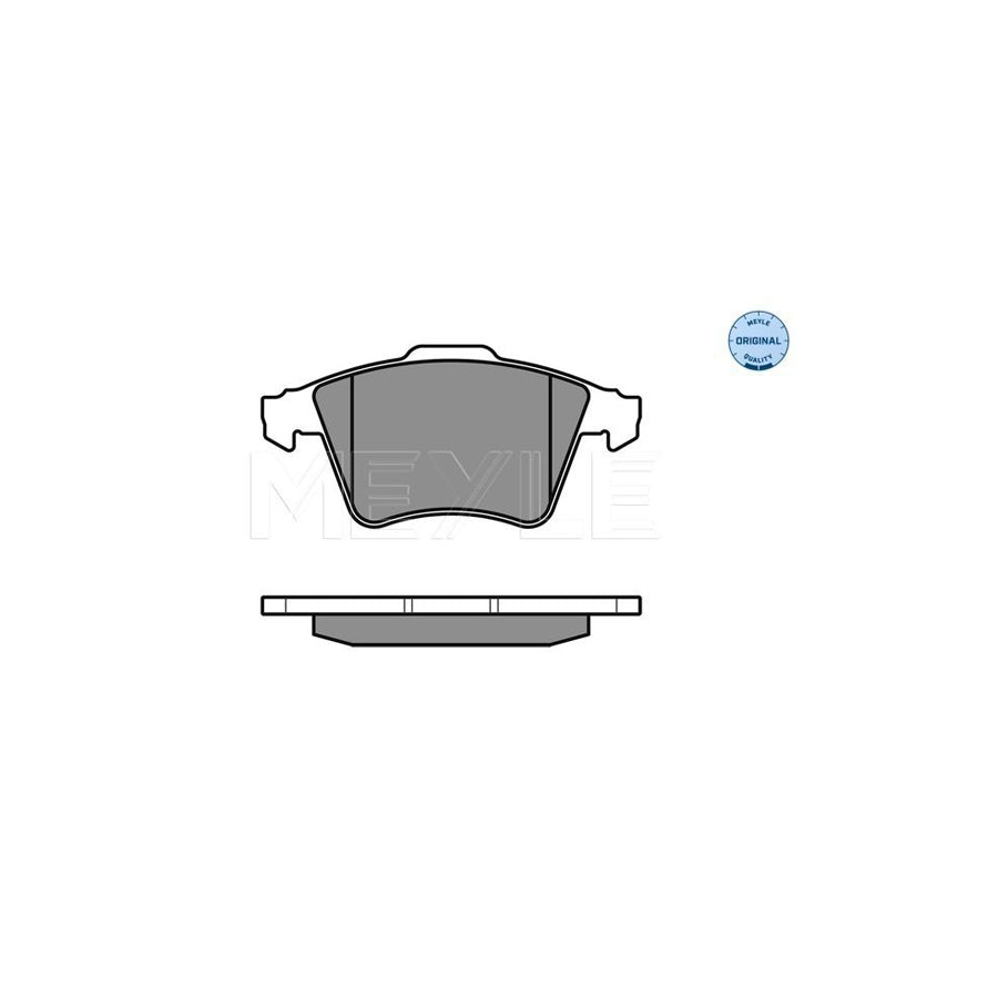 Meyle 025 237 4719/W Brake Pad Set For VW Touareg I (7La, 7L6, 7L7)