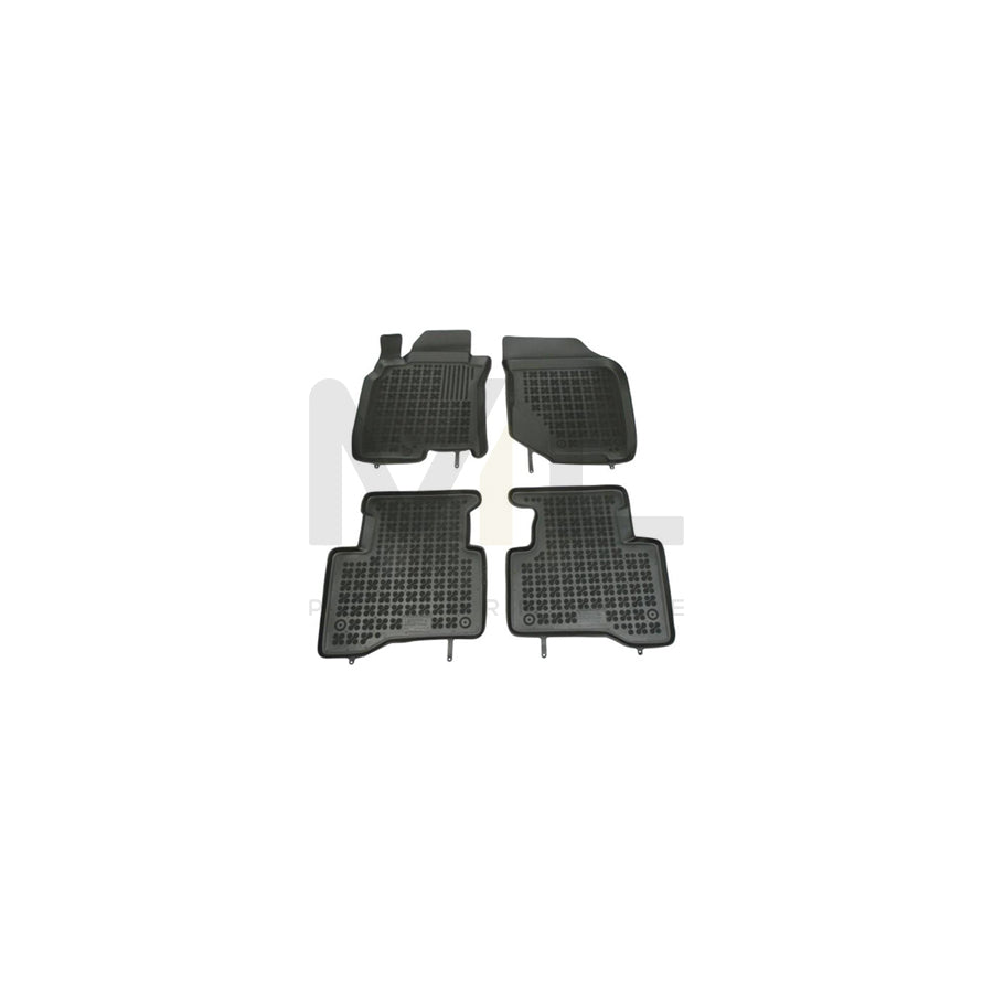 REZAW PLAST Tailored 201811 Floor mat set for NISSAN X-Trail (T30) Elastomer, Front and Rear, Quantity: 4, Black | ML Performance Car Parts