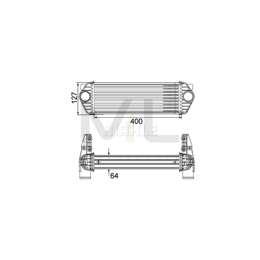 MAHLE ORIGINAL CI 168 000P Intercooler | ML Performance Car Parts