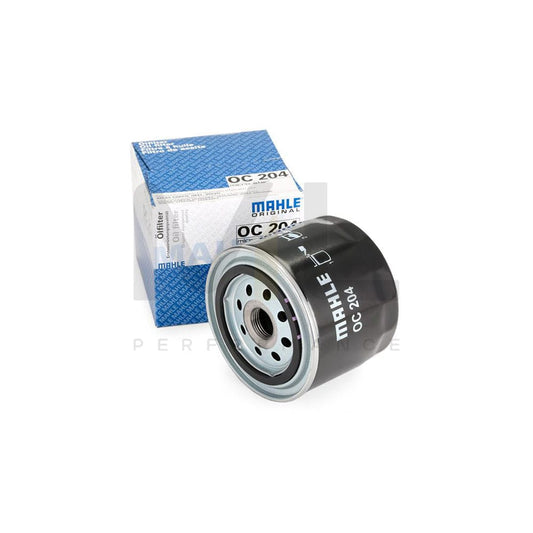 MAHLE ORIGINAL OC 204 Oil Filter Spin-on Filter, with one anti-return valve | ML Performance Car Parts