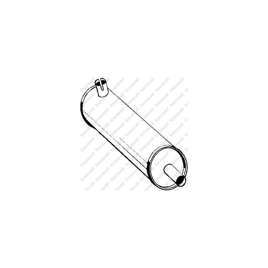 Bosal 235-878 Rear Silencer For Volvo 140