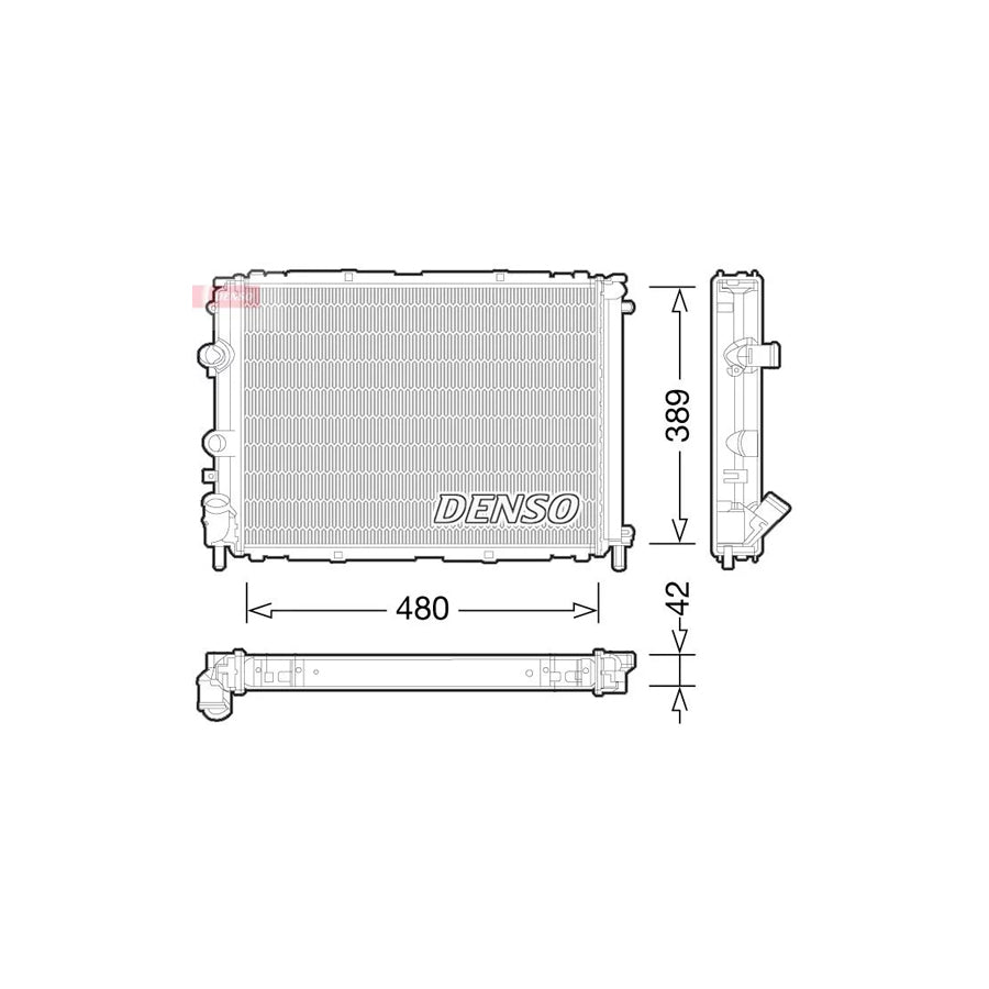 Denso DRM23033 Drm23033 Engine Radiator | ML Performance UK