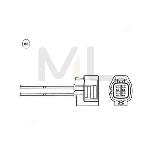 NTK Lambda Sensor - Oxygen / O2 Sensor OZA669-EE85 (NGK 95766) | ML Car Parts UK | ML Performance