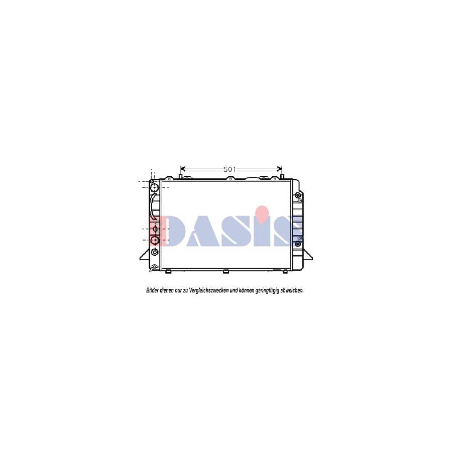 AKS Dasis 481430N Engine Radiator | ML Performance UK