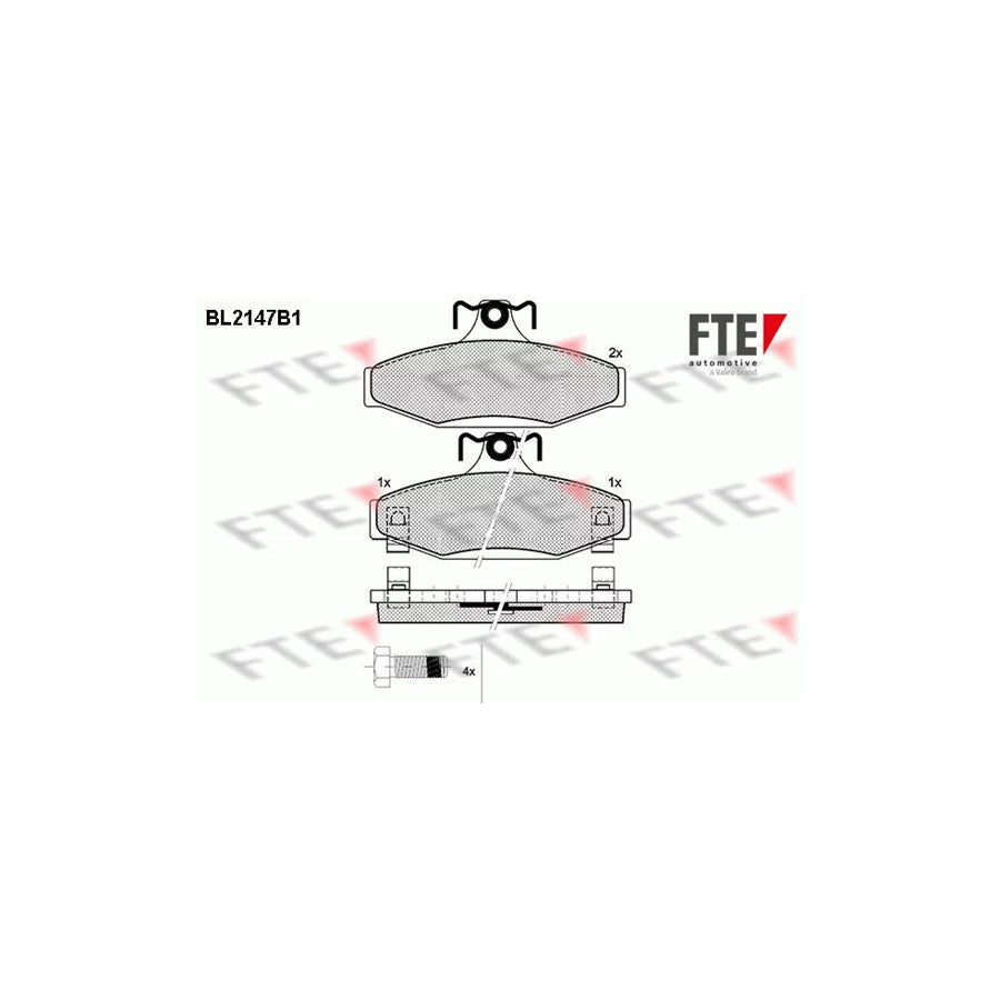 Fte BL2147B1 Brake Pad Set | ML Performance UK Car Parts