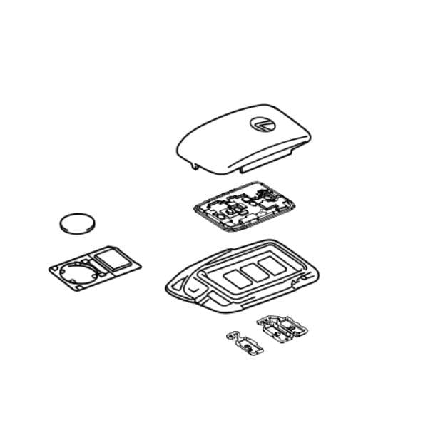 Genuine Lexus 89904-78781 NX Phase 1 Key Fob