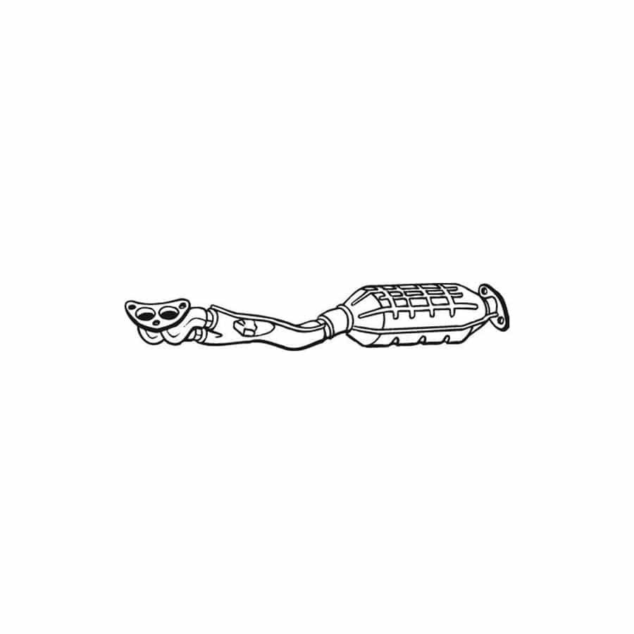 Bosal 090-064 Catalytic Converter For Mazda Mx-5 Ii (Nb)