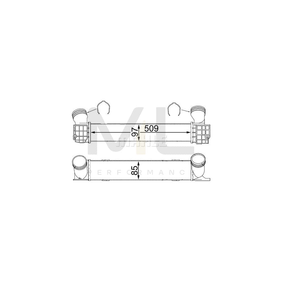 MAHLE ORIGINAL CI 146 000S Intercooler | ML Performance Car Parts