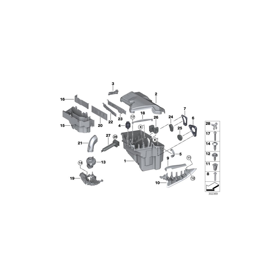 Genuine BMW 12907553969 F15 E70 F16 Bottom Part, E-Box (Inc. X5 3.5d, X6 40dX & X5 M) | ML Performance UK