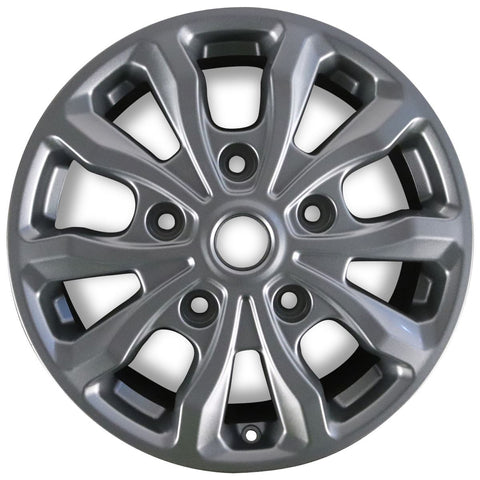 GENUINE FORD 2221797 TOURNEO CUSTOM & TRANSIT CUSTOM ALLOY WHEEL 17" 10-SPOKE DESIGN, SPARKLE SILVER | ML Performance UK