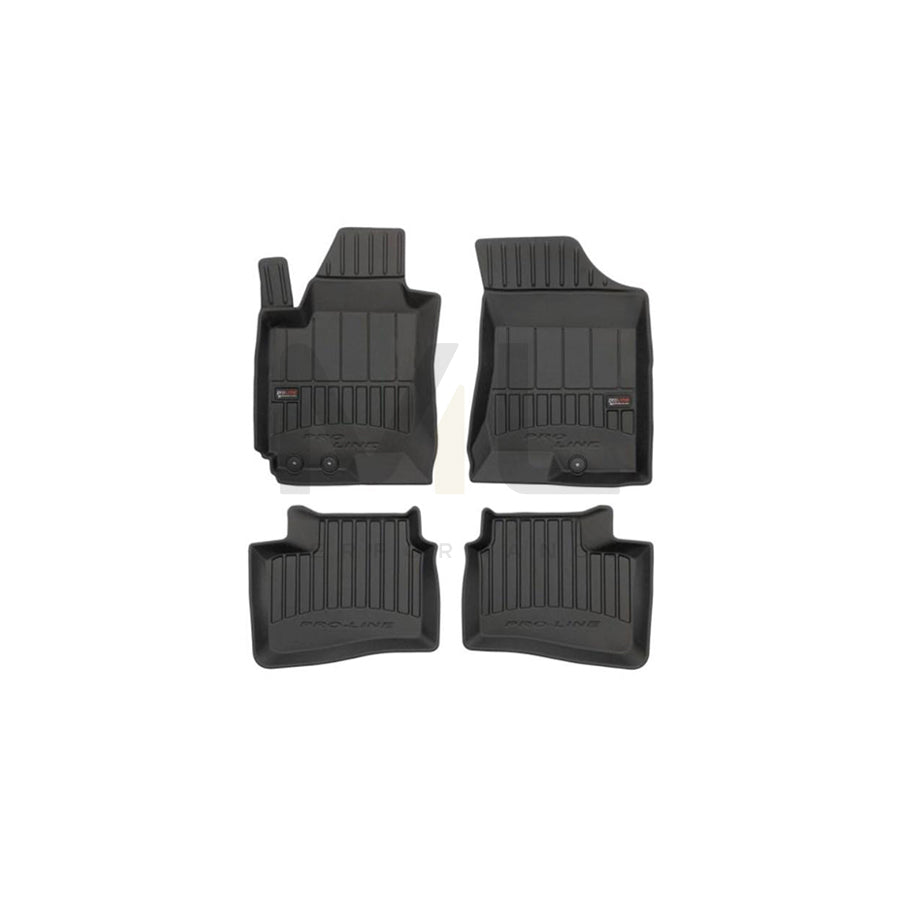 FROGUM Tailored 3D408296 Floor mat set for HYUNDAI i30 I Hatchback (FD) Elastomer, Front and Rear, Quantity: 4, Black | ML Performance Car Parts